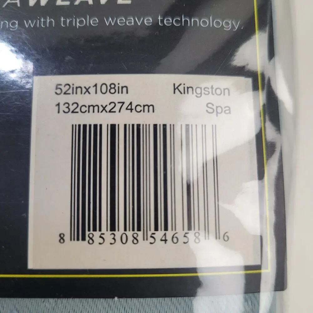 NEW Eclipse Absolute Zero 52 x 108 One Grommet curtain panel 'Spa' #CT180